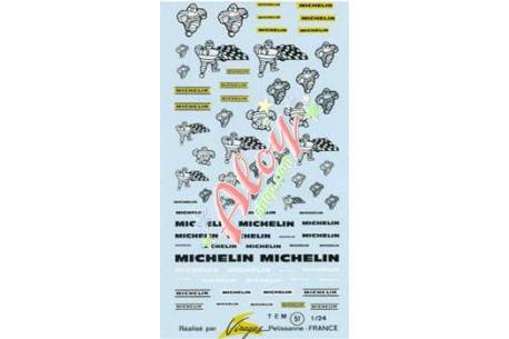 Decals Michelin 1/24