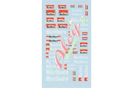 Decal Marlboro fluorescent 1/24