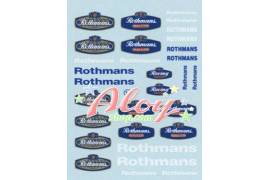 Decal Rothmans 1/43