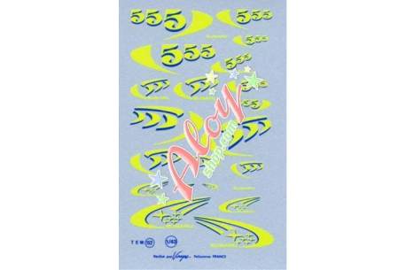 Decal Subaru 555 1/43