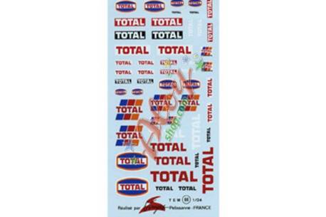 Decal Virages Total 1/24