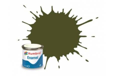 Boat paint Olive Drab Matt 14ml (155)