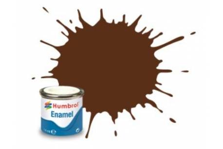 Boat painting German Camouflage Red Brown Matt 14ml (160)