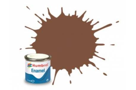 Boat paint Brown Matt 14ml (186)