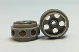 Delrin 15.5 x 9.0 mm - grey wheels