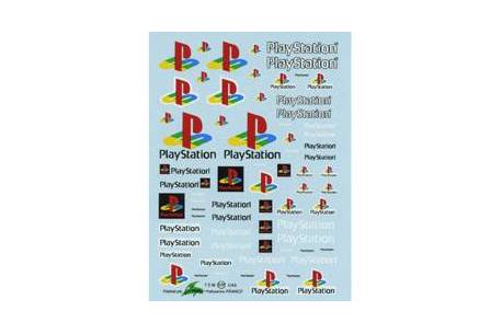 Decal Playstation 1/43