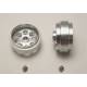 LLantas aluminio 20,5x10mm.Eje 3mm (x2)alig.