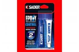 Cola Sader Epoxy Control ultra resistente