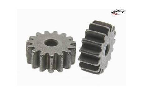 Sprocket 15 d. M50 steel for 2mm shaft