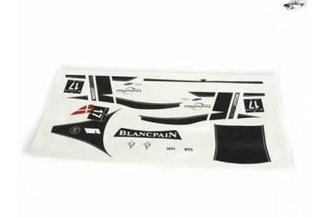 Set calcas GT3 Italia White nº 17