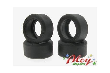 Tire rubber 20x10mm. Slick "F30" 30 Shore spider