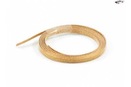 SW braid roll 1 meter copper 0,07mm
