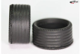 Zero Grip tire 17 x 8,5 mm. (old Scalextric-SCX)