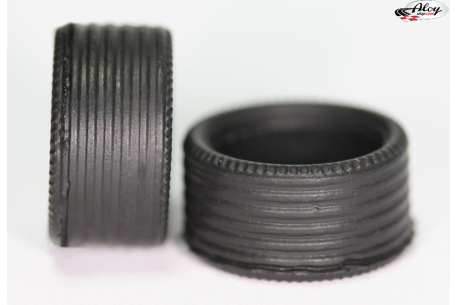 Neumático Zero Grip 17 x 8,5 mm. (Antiguo Scalextric)