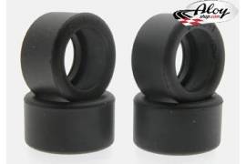 Tires rubber 19x10mm slick P6