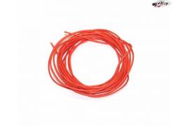 Superfine silicone cable 1mm - Orange