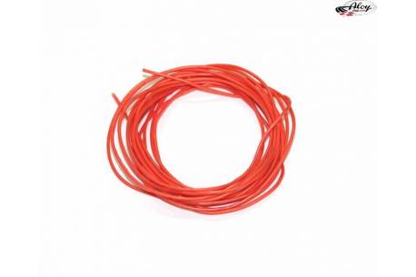 Superfine silicone cable 1mm - Orange