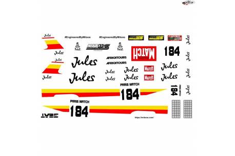 Jules decals