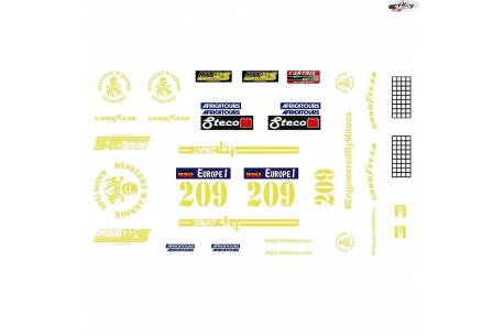 RACE decals