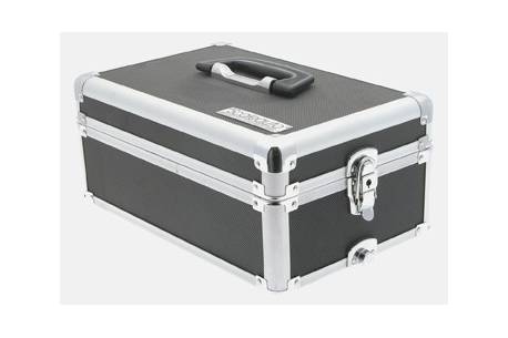 Aluminum briefcase  Slot Box car transport