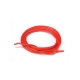 Cable 1mm. rojo siliconado 