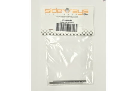 Solid axle 3/32" (2,38 mm.) x 55,5 mm. EVO