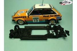 Chasis lineal Black 3DP Renault 8 TS Scalextric