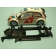 In Line chassis Black 3DP Ford Fiesta S1600 SCX