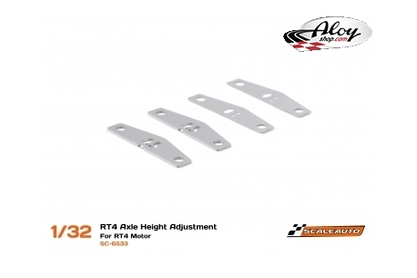 RT4 spacers for rear axle