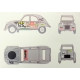 Dupont decals for Citroën 2CV Mitoos