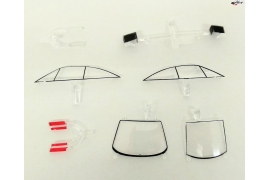 Opel Calibra DTM transparent parts