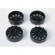 12 arms hubcap rim 17 black (x 4)