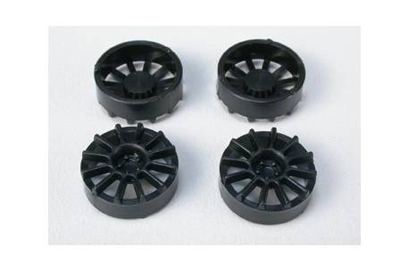 12 arms hubcap rim 17 black (x 4)
