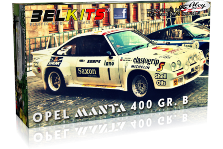 Kit 1/24 Opel Manta 400 Gr. B Jimmy McRae 24 h. Ypres 1984
