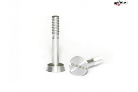 Aluminum screws kit for suspension