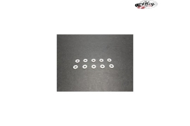 Spacers 1 mm. for axles 3/32" (2,38 mm.)