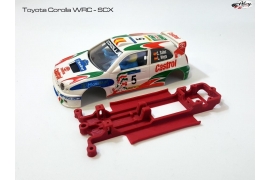 Chasis en línea 3DP Toyota Corolla WRC SCX