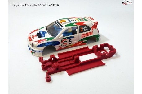 In line angular chassis Toyota Corolla WRC SCX