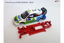 Chasis en línea 3DP Ford Focus WRC 2004 SCX