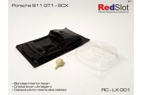 Kit lexan Porsche 911 GT1 SCX