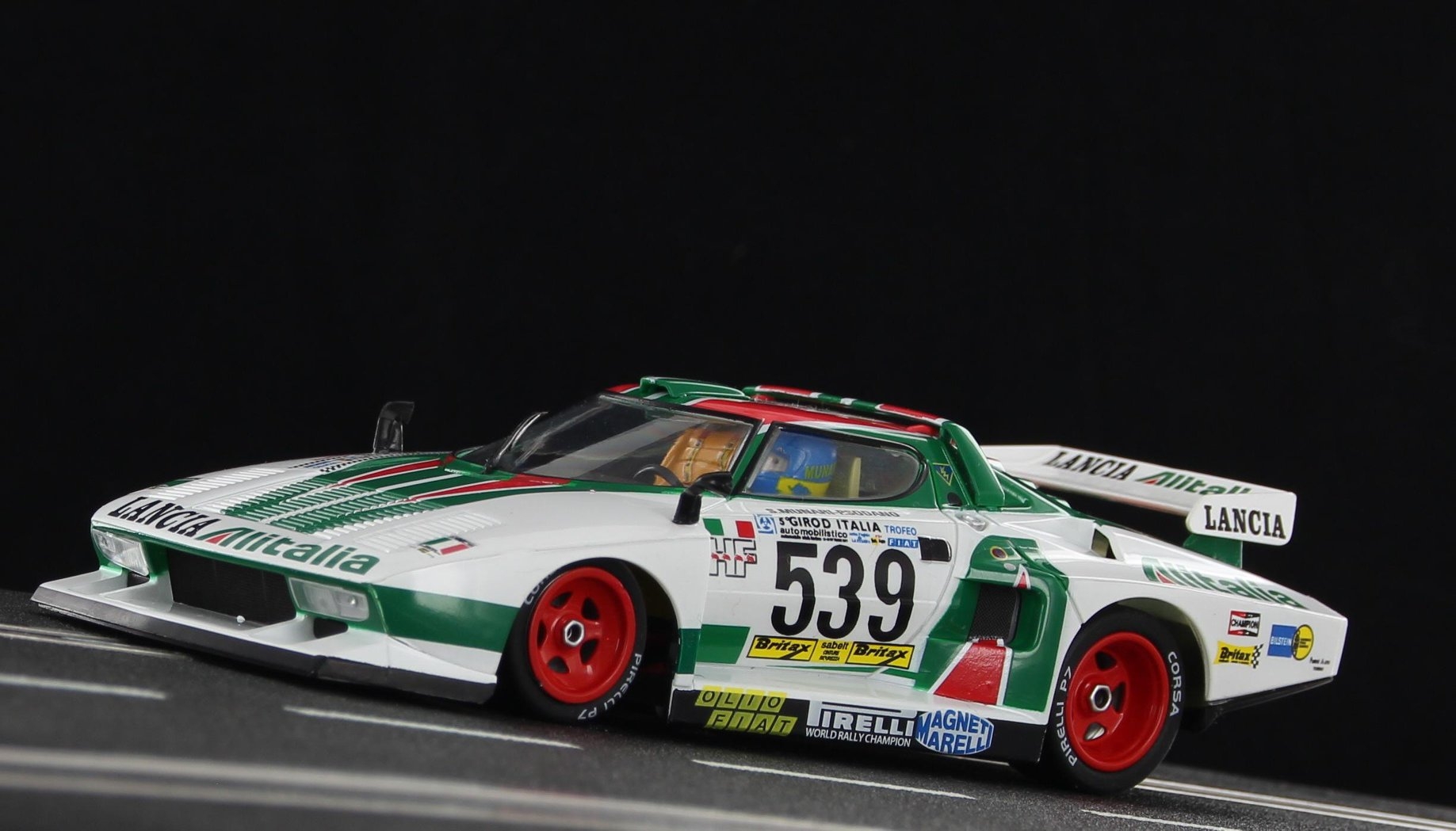 Lancia Stratos Gr.5 Alitaliaカラー Lancia Stratos Gr.5 Alitalia nr. 539 - Aloy EvolutionShop S.L.