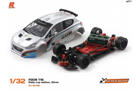 Peugeot 208 T16 Cup plata AW