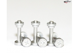 Suspension screws standard aluminium L with nuts