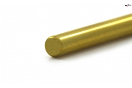 Calibrated steel shaft Hard Gold 2,38 (3/32") x 50 mm.