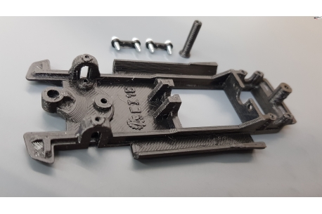 Chassis Black in-line Seat Ibiza Kit Car SCX