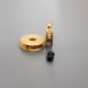 Universal Duralumin pulley 6,5 mm Ø