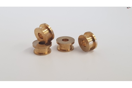 Brass bearing with 6mm lip