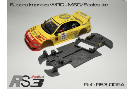 Chassis 3DP Flex RS3 Subaru Impreza WRC AW