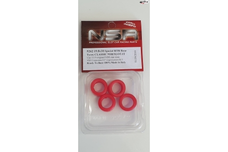 Neumático trasero 19.8 x 10 mm