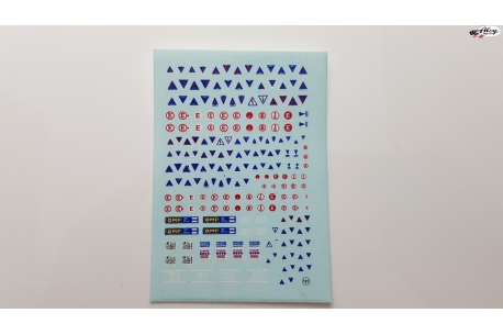 Decals Electrical elements.